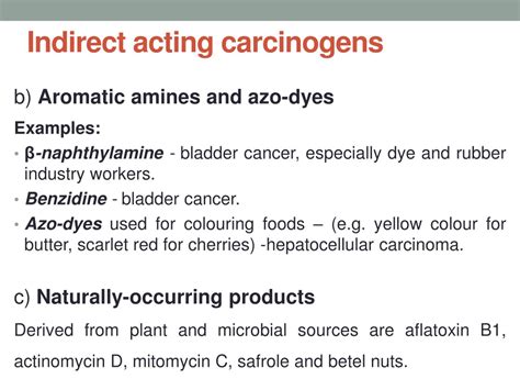 direct acting carcinogens|Chemical Carcinogens .